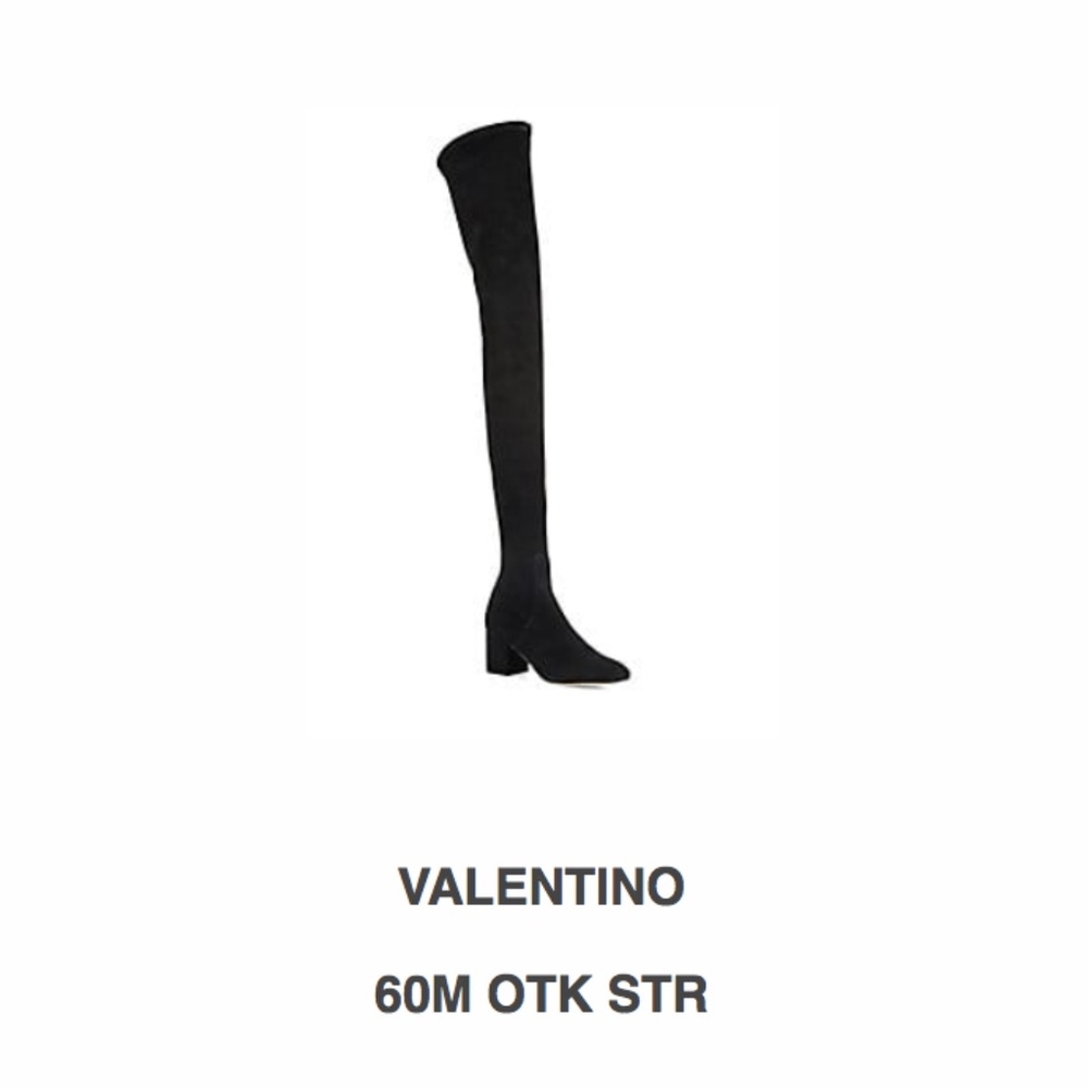 OTK Valentino black suede boots